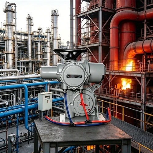 Industrielle elektriske aktuatorer: Effektivitet og sikkerhed i petrokemiske operationer