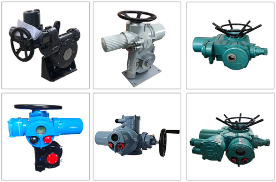 DZW multi turn electric valve actuators DZW multi turn electric valve actuators