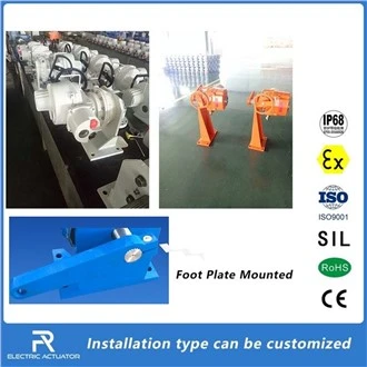 Fodplademonteret S415minutes elektrisk enhed